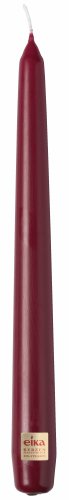 Bolsius Tapered Candle Burgundy 25cm x 2.5cm