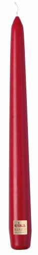 Bolsius Tapered Candle Red 25cm x 2.5cm