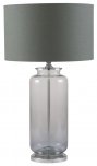 Pacific Lifestyle Vivienne Grey Ombre Glass Table Lamp