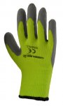 Green Jem Hi-Vis Winter Work Gloves - Green Small