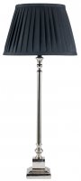Pacific Lifestyle Claudius Metal Stick Table Lamp Base - Nickel