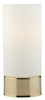 Dar Jot Touch Table Lamp In Gold Comes with Glass Shade