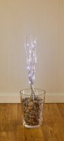 Premier Decorations 40cm Silver Twig with 16 White LED's