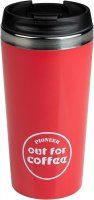 Grunwerg S/S Coffee Mugs 0.42l Coffee Mug & Lid Red