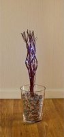 Premier Decorations 40cm Brown Twigs with 16 White LED
