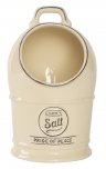 T & G Pride Of Place Salt Jar Old Cream