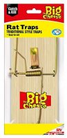 The Big Cheese Traditional Style Rat Traps 2PK