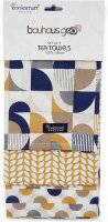 Cooksmart Bauhaus Geo Tea Towels - Pack of 3